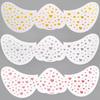 2Pcs Gliding Facial Stickers Anti-Sweat Simulation Freckle Makeup Tattoo Sticker