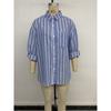 Autumn Women Blouse Casual Ladies Tops Autumn Loose Casual Stripe Shirts