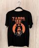 New Frank Zappa Signed Cotton Black Full Size Unisex Tee Shirt AG281