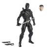 Hasbro G.I.. Joe Classified Series Oczy węża: ŻOŁNIERZ AMERYKAŃSKI. Joe Origins Figurka Akcji Snake Eyes (Import równoległy)