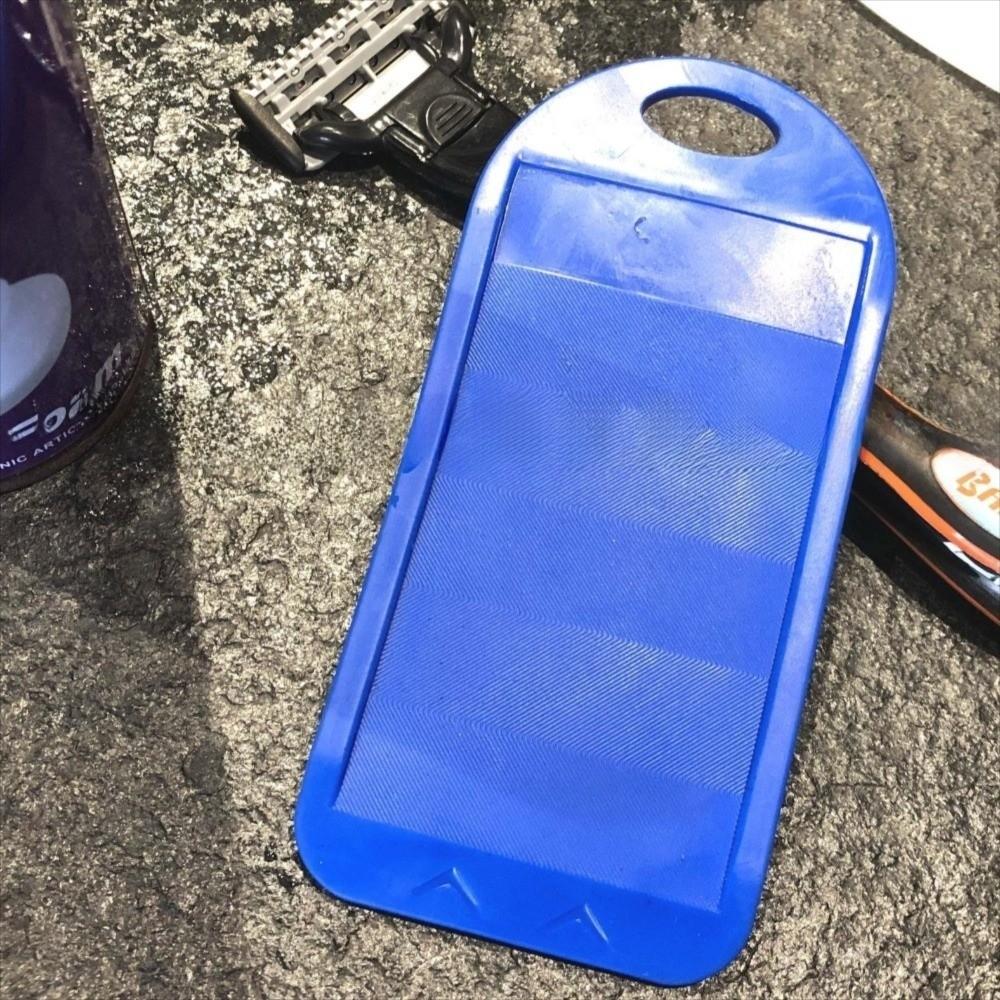 Safe Sharpening Shaver Cleaner Tool Rubber Construction Manual Cleaner  for Blade Maintenance