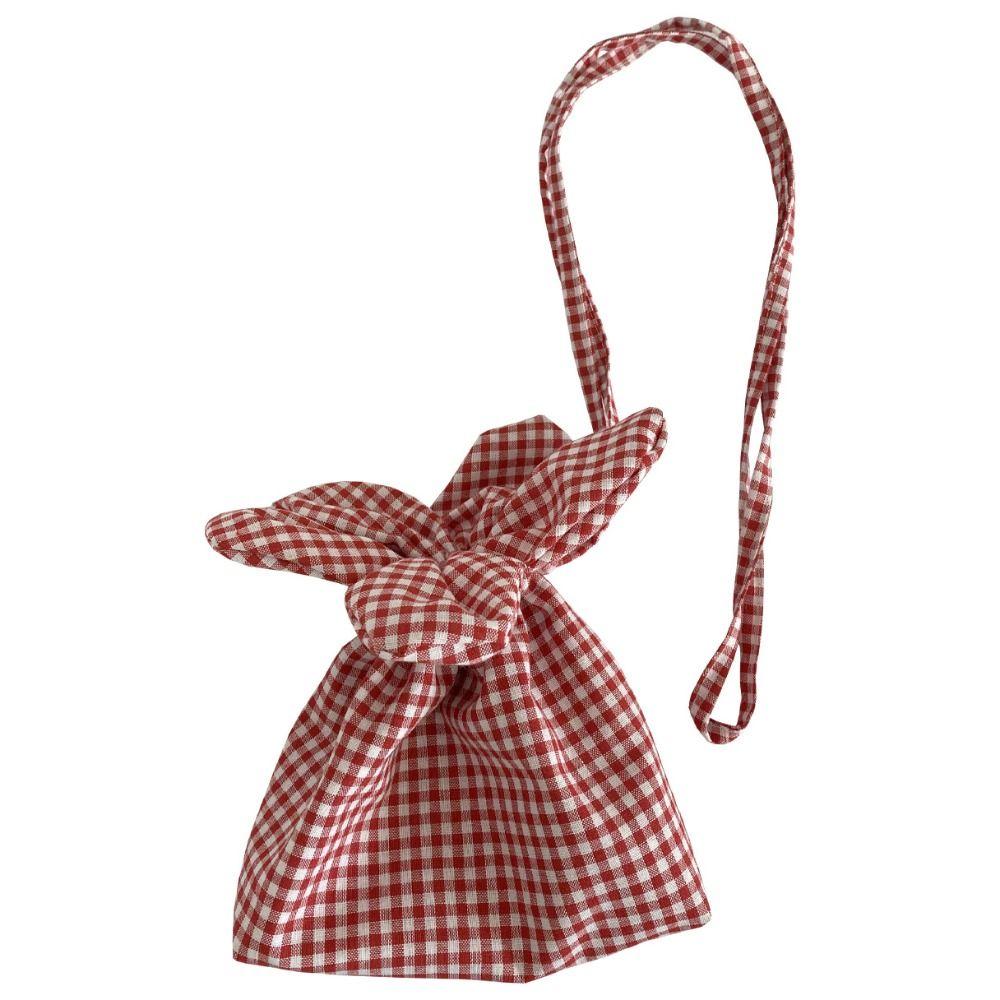 Bundle Pocket Flower Drawstring Bag Storage Bag Small Crossbody Bag Casual Flower Handbag  Women