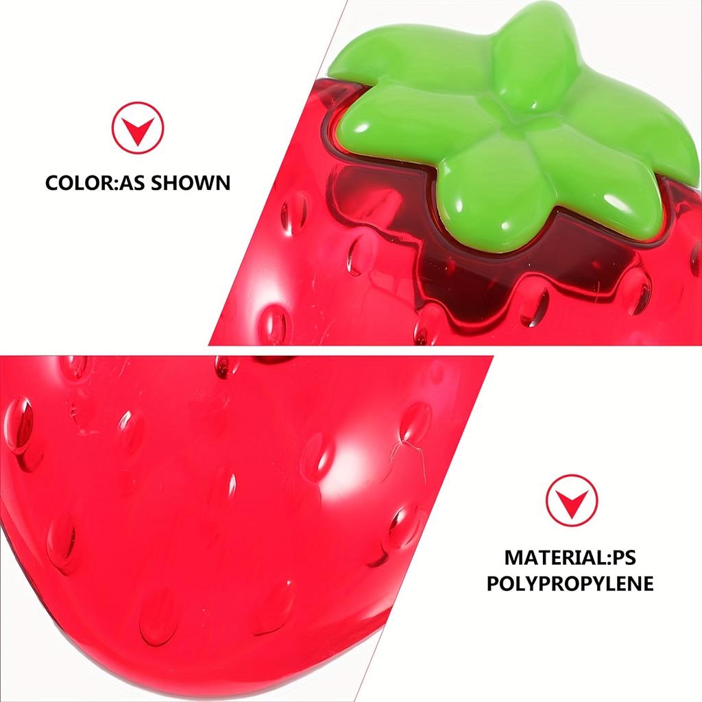 6 packs of strawberry jewelry boxes, candy boxes, candy cans, candy containers, Valentine's Day strawberry containers, gifts for teachers and friends