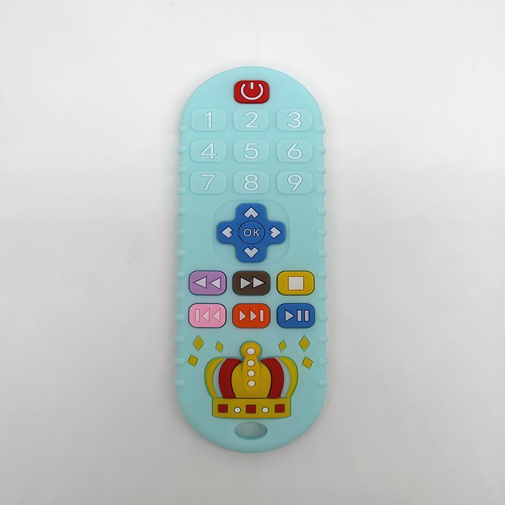 Non-Toxic Baby Remote Control Teether Silicone Baby Anti-Eating Gloves Pacifier Teether Toys Bite Stick Toys