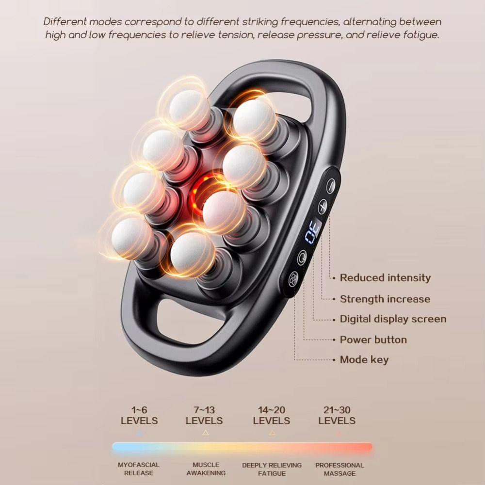 High Frequency Body Massage Machine Electric Waist Massager Neck Shoulder Masajeador  Thigh Arm
