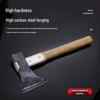 Reinforced Sharp Forged Green Steel Camping Axe