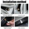 30/20/10pcs Tire Valve Caps for Cars Motorcycles Bike Valve Cap Round Head Chrome Plating Material Plastic Dust Proof Covers