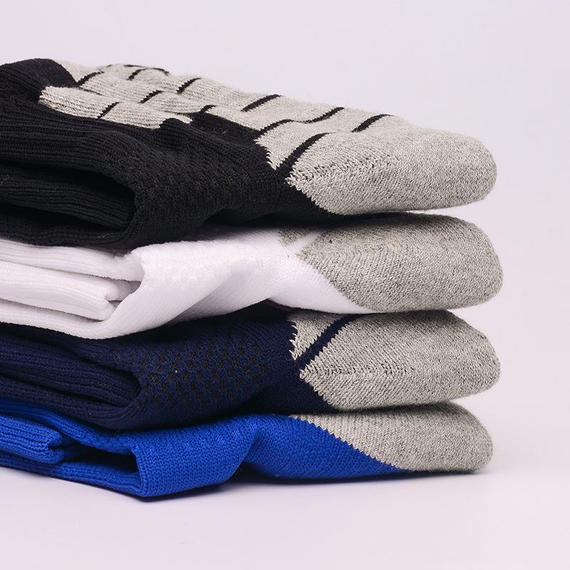 The Same Thickened Towel Bottom Long Football Socks Men'S Wear-Resistant Shock-Absorbing Knee Sports Socks