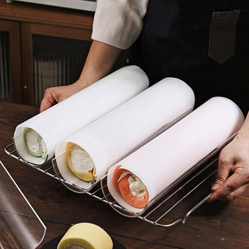 UShape Bread Bakings Molds French Dessert Molds Cake Roll Shaper Easy to Clean