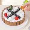 Magnetic Birthday Cake Pretend Play House Interactive Wooden Children Kitchen Toys Exquisite Simulation Food