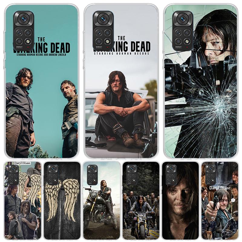 The Walking Dead Daryl Dixon Case Phone Cover for Xiaomi Redmi Note 14 13 12S 12 11S 11 11T 11E 10S 10 Pro Plus 5G Trend Fundas