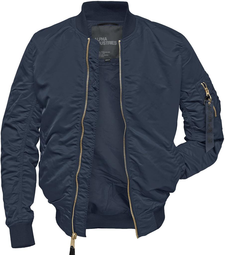 Зимняя куртка Alpha Industries MA-1 VF LW Man rep.blue/gold