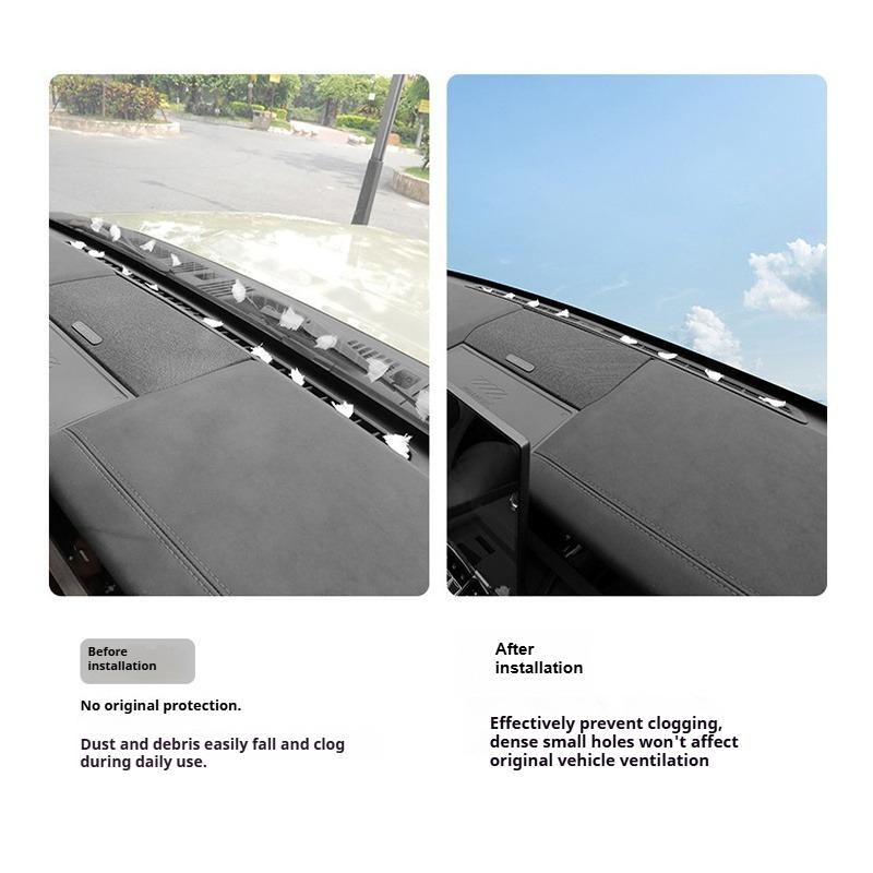 For Chery iCAUR V23 V27 Car Center Console Dashboard Air Vent Cover Dust Proof Clog Resistant Modification Protective Cover