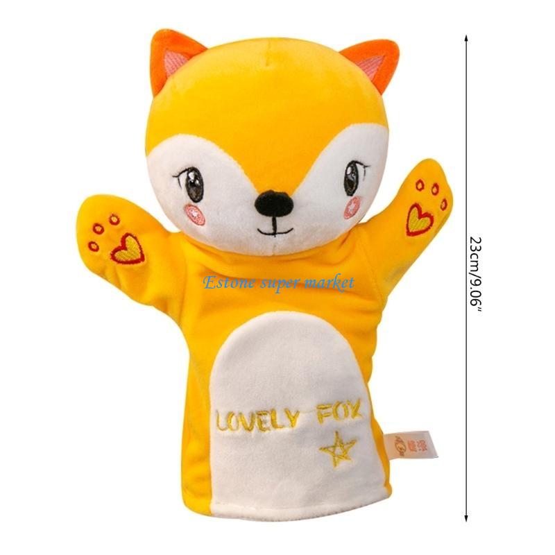 090B Baby Educational Hand Puppet Plush Finger Puppet Theater For Doll Toy For Childr