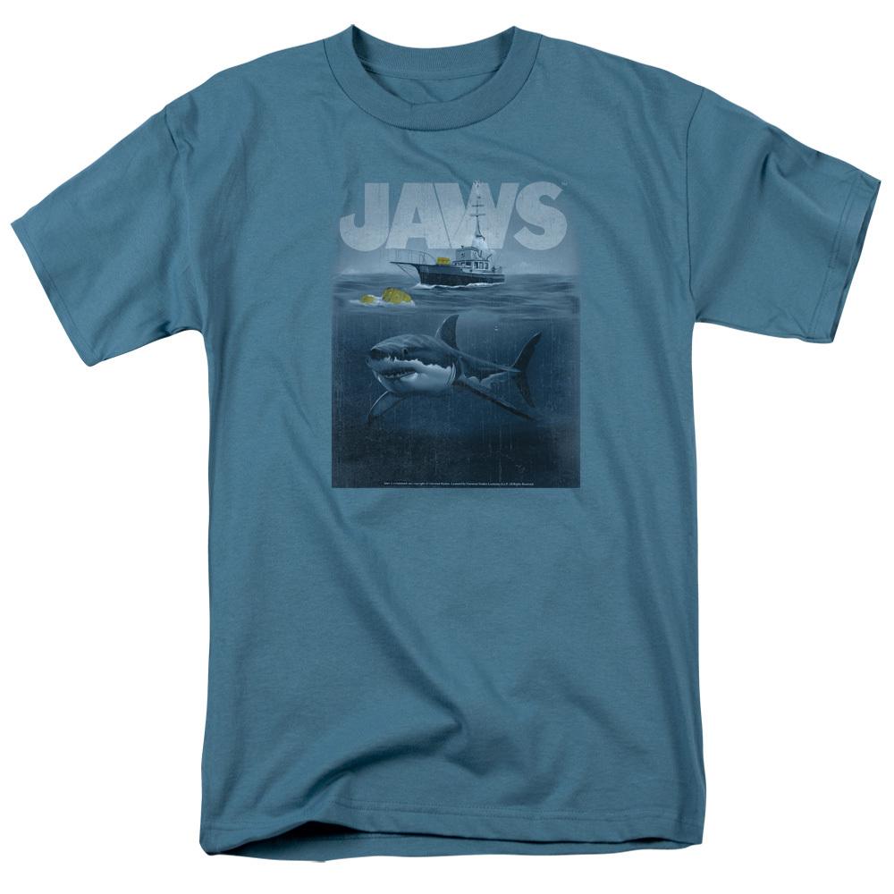 

Jaws Silhouette T-Shirt Sizes S-4XL NEW 4XL