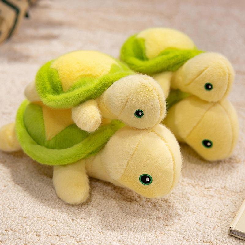 Creative Star Turtle Doll Plush Toy Green Little Turtle Doll Children's Soothing Ragdoll Birthday Gift