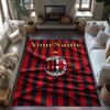 Ac Milan Personalized Name Floor Mat Perfect for Outdoor Decorate room Entryway Living Rooms Antislip Carpet Anime Office Decor