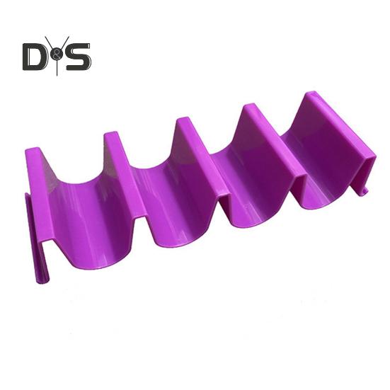 

Подставка для тарелок для тако, 4-слотовая подставка для тортильи, многоразовые тарелки для вечеринок с блинами, подставка для тортильи