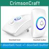 Wireless Doorbell M525 With 52 Melodies Ideal For Home And Office Use Perfect For Seniors