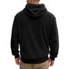 Grote Maat Nieuwe Heren Herfst Winter Dubbelzijdig Fluweel Hooded Cover Casual Losse Hoodie Heren