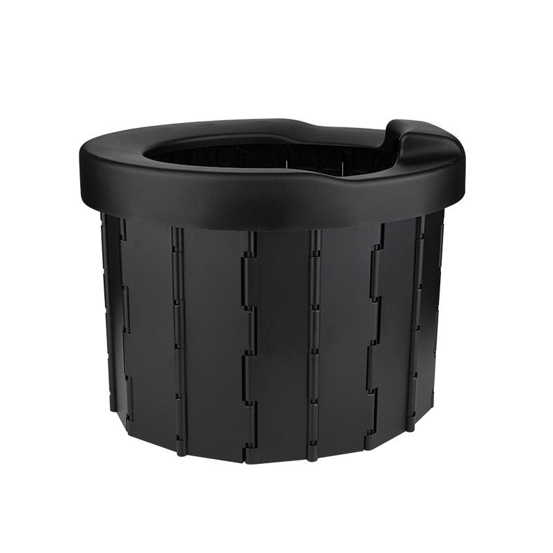 Portable Folding Camping Toilet with Children's Seat for Adults and Kids