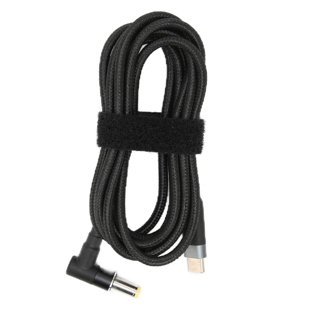 Laptop Charging Cable DC Power Plug Connector Converter Cable TypeC PD Charging Cable