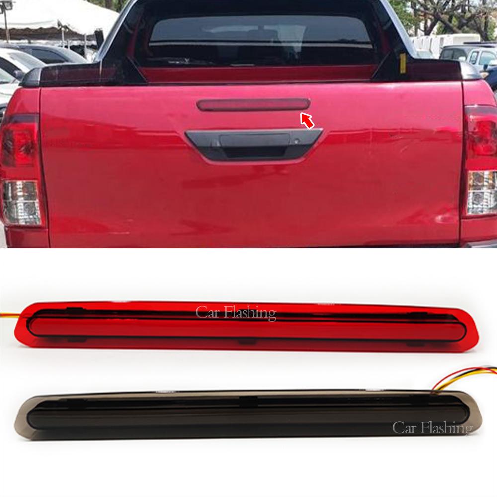 High Mount Brake Light for Toyota Hilux REVO 2015 2016 2017 2018 2019 2020 2021 High Positioned Third Tail Turn signal