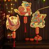 Handheld Luminous Flower Lantern for 2026 Chinese New Year - Year of the Horse DIY Kit