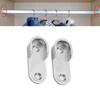 Cloth Holder Closet Brackets Pole Bracket 2 4 8Pcs Wardrobe Practical Thickening Holder Accessories Closet Rod