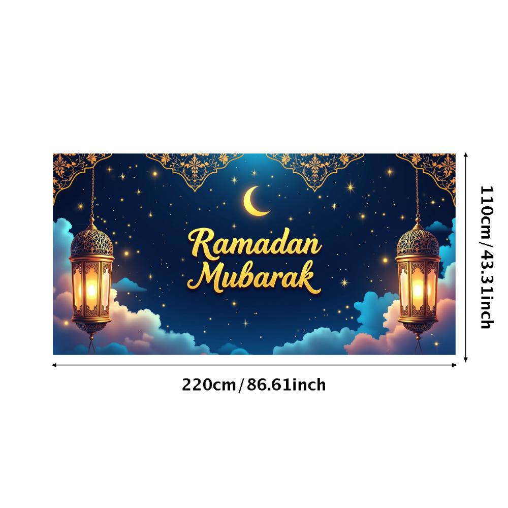 Festival Decoration Easy-to-Hang Star Backdrop Lantern Background Decorative Festive Wall Decor For Home Decor
