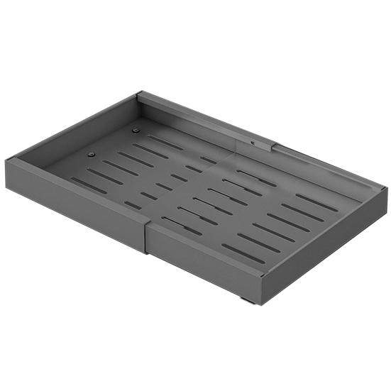 Rozšiřitelná úložná zásuvka Samolepící Odnímatelná Bez vrtání Vysoká zátěž Hladká kolejnice Výsuvná skříň Organizér Kořenící košík na koření malý