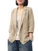 Cotton and Linen Jacket and