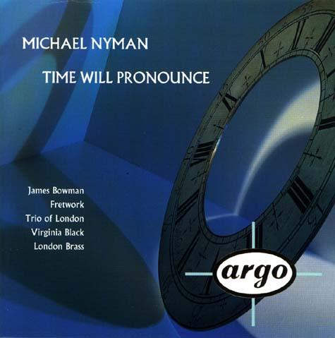 

CD NYMAN - Nyman;Time Will Pronounce 4402822 Argo 1993 Europe Classical Used