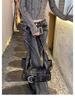 2024 Women's High-Quality Y2K Biker Crossbody Bag - Large Capacity Niche Design