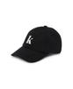 Kompaegteulekodeuba K Logo Curved Cap - Black