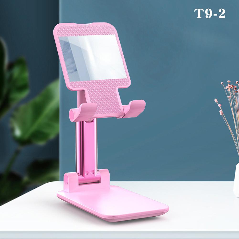 Smart Phone Holder, Desk Portable Tablet Cell Phone Holder, Tablet Stand, Anti-Slip Adjustable Angle Phone Holder, Folding Electronic Devices Mount, F