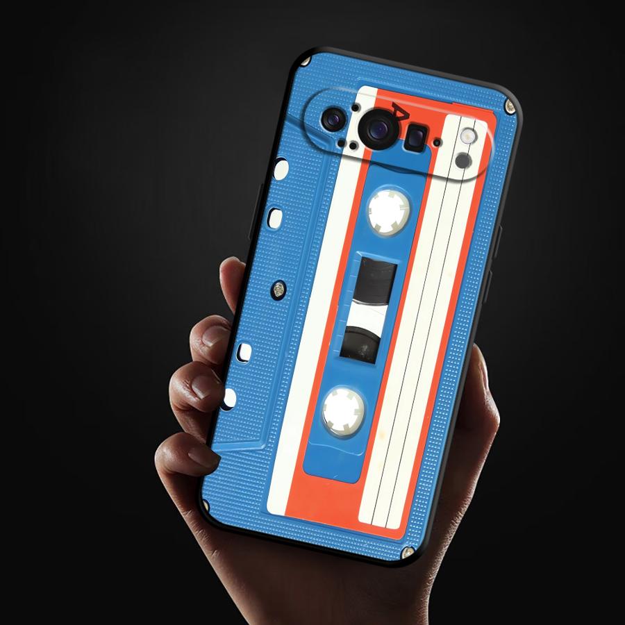 Vintage Cassette Case for Google Pixel 10A 8a 6a 6 7 8 Pro 9a 7a 10 9 Pro XL Funda Phone Cover