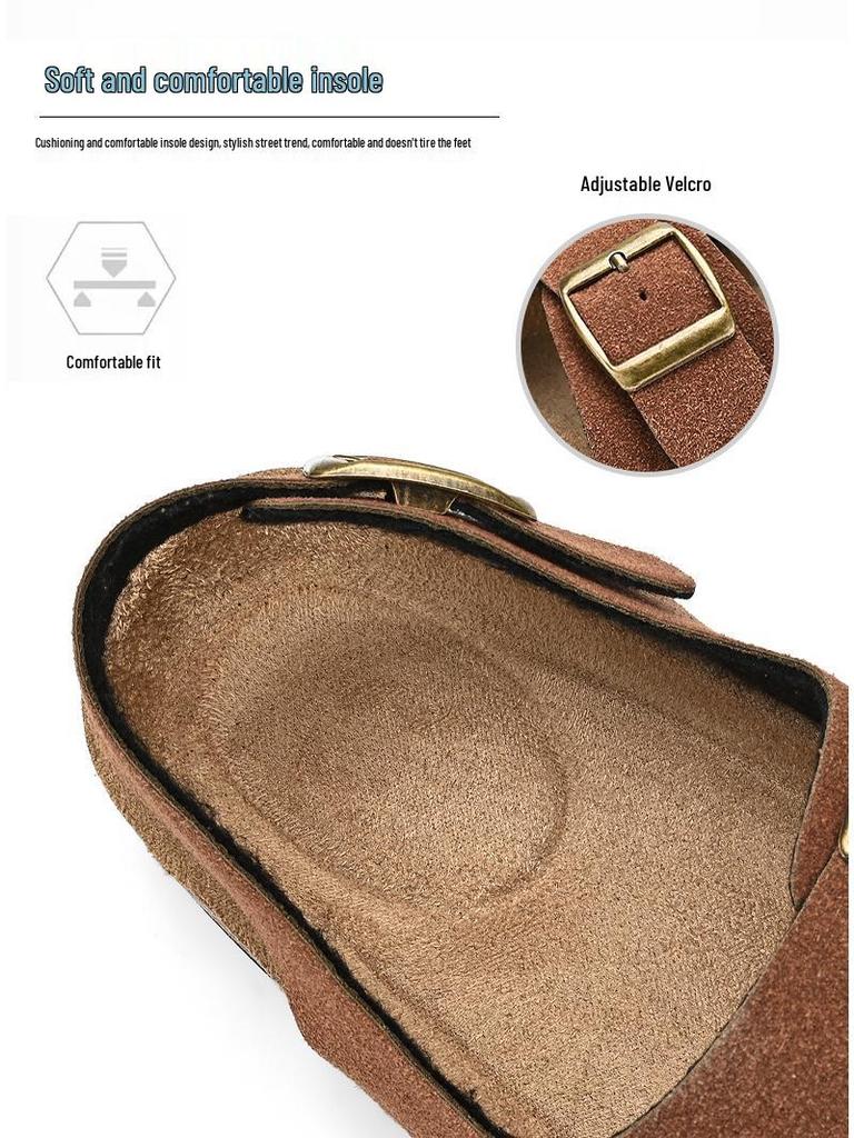 Men's Non-Slip Summer Sandals - Wear-Resistant Driving & Beach Slippers for Outdoor Sports