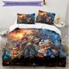 3pcs Duvet Cover Set (1*Duvet Cover + 2*Pillowcase, Without Core), Final Fantasy Print Soft All‑Season Bedding Set, Home Bedroom Decor Gift