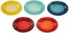 Le Creuset Stoneware Mini Oval Plates, Rainbow, Heat-Resistant, Microwave- and Oven-Safe, Pack of 5 [Official Japanese Product]