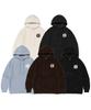 Ball Oversized Boa Fleece Hoodie 5 Colors