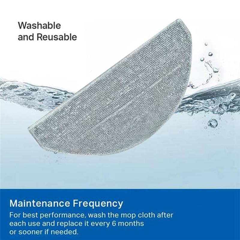 A65T-Für Lydsto R1 Edge/R1D Edge/Miwhole M9 Lite/Roidmi Eve Rook/ Eve Rook S Staubsaugeraufsatz Hepa-Filter Mopp Seitenbürste