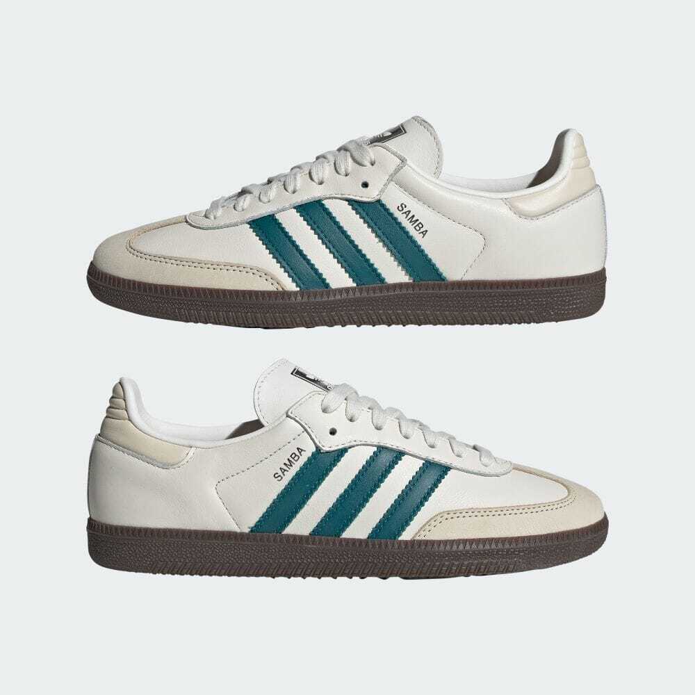 IG1963 Adidas Originals Samba OG Cloud White Legacy Teal Wonder (Women's)