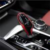 Real Carbon Fiber Car Center Gear Shift Knob Case For BMW 5 6 7 G30 G11 G32 18+