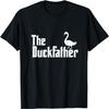 The Duck Father Duck Lover Quack Dad Fathers Day Goose Lover T-Shirt