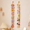 Cartoon Design Hanging Hair Clips Holder Space-Saving Barrettes Storage Strap Kids