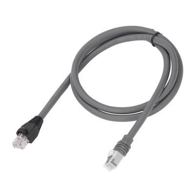 Grey Mini Ethernet Cable 1m/3ft 2m/7ft 5M/16ft 1200mbps Rectangular Satellite Cable Waterproof Ethernet Cable Extension