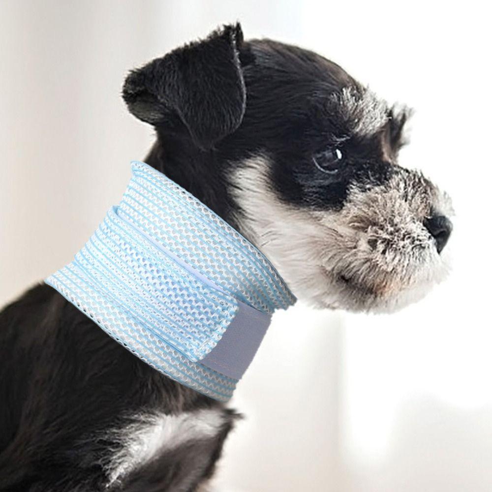 Soft Dog Neck Support Collar Adjustable Cat Elizabethan Collar  Allergy Prevention