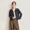 Women's Cashmere Blend Soft Loose Zip-Up Cardigan