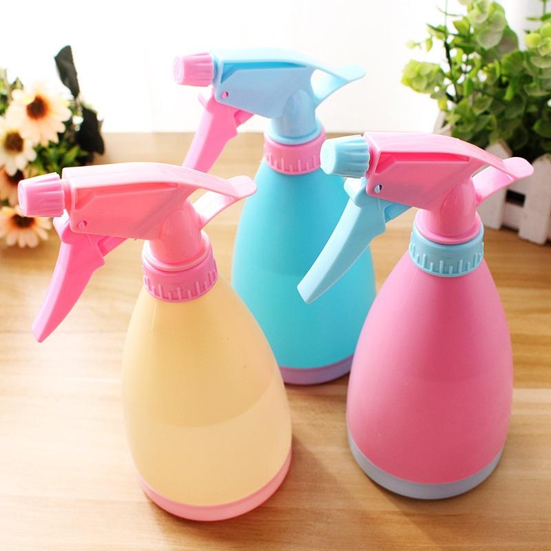 Candy Color Hand Pressure Plastic Watering Spray Kettle, Mini Sprinkler for Flower Plant Watering